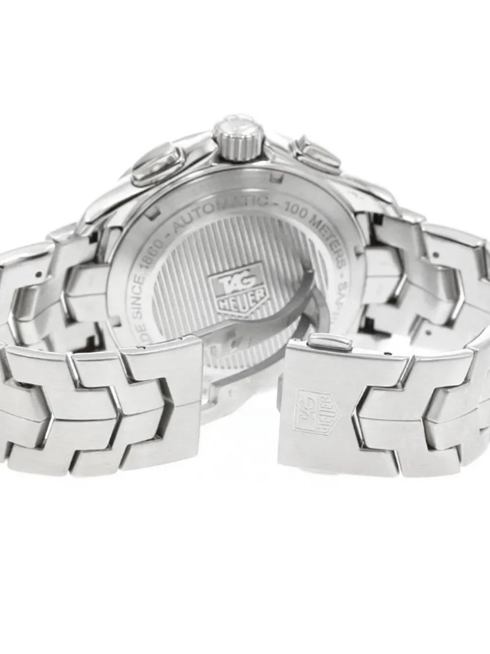 TAG HEUER Link CAT2011 Caliber 16 Chronograph Silver Dial Automatic Men's_973121